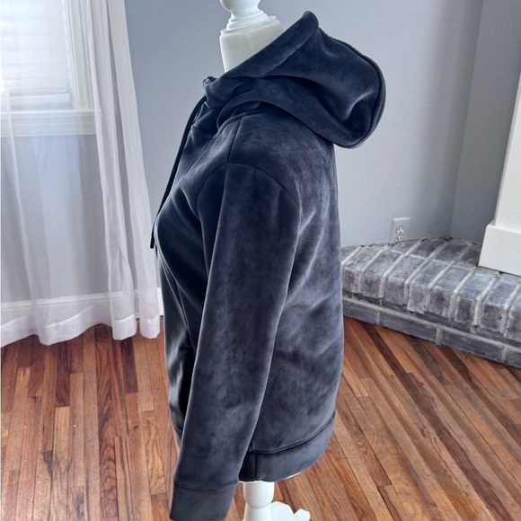 Gray Fleece Full Sip Hoodie - Picture 4 of 12